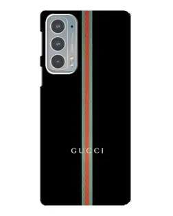 Чохол для Motorola Edge 20 з картинкою «Gucci — строга лінія»