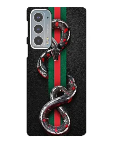 Чохол для Motorola Edge 20 з картинкою «Gucci — змія на смузі» Чохол для Motorola Edge 20 з картинкою «Gucci — змія на смузі»