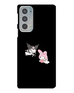 Чехол для Motorola Edge 20 с картинкой «My Melody и Kuromi» Чехол для Motorola Edge 20 с картинкой «My Melody и Kuromi»