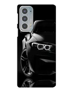 Чохол для Motorola Edge 20 з картинкою «Чорна BMW — профіль» Чохол для Motorola Edge 20 з картинкою «Чорна BMW — профіль»