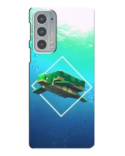 Чохол для Motorola Edge 20 з картинкою «Черепаха Minecraft» Чохол для Motorola Edge 20 з картинкою «Черепаха Minecraft»