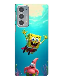 Чехол для Motorola Edge 20 с картинкой «Спанч Боб под водой» Чехол для Motorola Edge 20 с картинкой «Спанч Боб под водой»