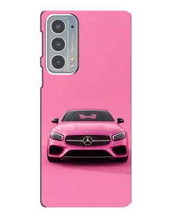 Чехол для Motorola Edge 20 с картинкой «Розовый Mercedes AMG» Чехол для Motorola Edge 20 с картинкой «Розовый Mercedes AMG»