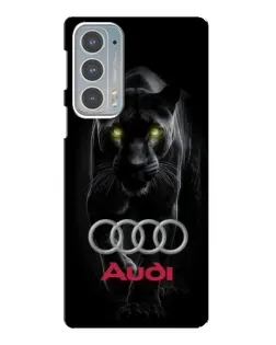Чехол для Motorola Edge 20 с картинкой «Пантера и Audi» Чехол для Motorola Edge 20 с картинкой «Пантера и Audi»