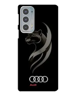 Чехол для Motorola Edge 20 с картинкой «Графика — пантера и Audi» Чехол для Motorola Edge 20 с картинкой «Графика — пантера и Audi»
