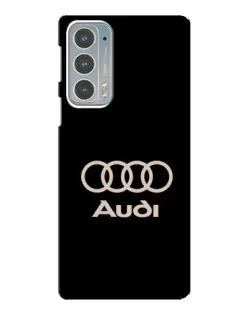 Чехол для Motorola Edge 20 с картинкой «Audi — золотой логотип» Чехол для Motorola Edge 20 с картинкой «Audi — золотой логотип»