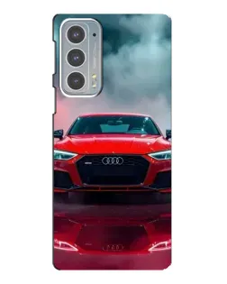 Чехол для Motorola Edge 20 с картинкой «Audi RS — красный стиль» Чехол для Motorola Edge 20 с картинкой «Audi RS — красный стиль»