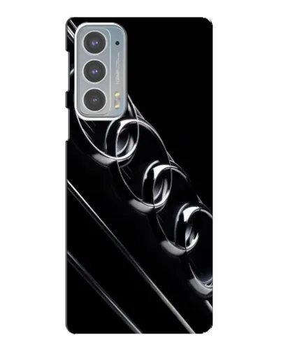 Чехол для Motorola Edge 20 с картинкой «Audi — абстрактные кольца»