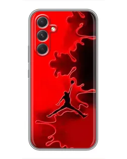 Чехол для Motorola Edge 30 Pro с картинкой «Jordan Red Smoke»