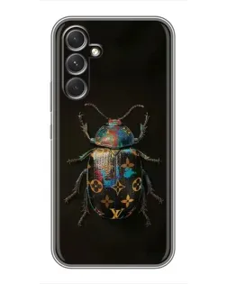 Чехол для Motorola Edge 30 Pro с картинкой «LV — мраморный принт»