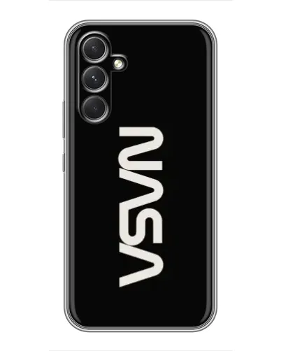 Чехол для Motorola Edge 30 Pro с картинкой «NASA — вертикальный логотип» Чехол для Motorola Edge 30 Pro с картинкой «NASA — вертикальный логотип»