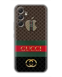 Чехол для Motorola Edge 30 Pro с картинкой «Gucci — брендированный десерт»