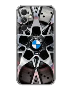 Чехол для Motorola Edge 30 Pro с картинкой «BMW — деталь диска»