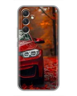 Чехол для Motorola Edge 30 Pro с картинкой «Осенняя BMW M4»