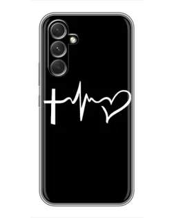 Чехол для Motorola Edge 30 Pro с картинкой «Пульс веры»