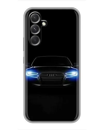 Чехол для Motorola Edge 30 Pro с картинкой «Audi в неоне» Чехол для Motorola Edge 30 Pro с картинкой «Audi в неоне»
