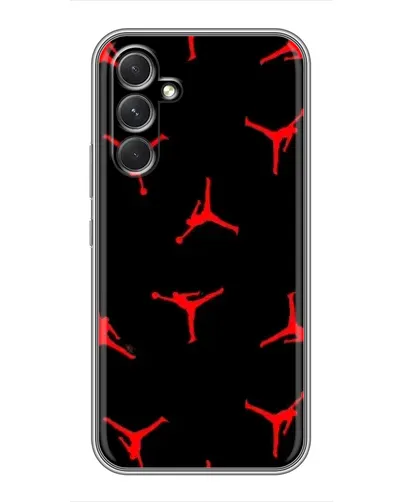 Чехол для Motorola Edge 30 с картинкой «Jordan Red Pattern» Чехол для Motorola Edge 30 с картинкой «Jordan Red Pattern»
