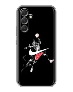Чехол для Motorola Edge 30 с картинкой «Jordan Jumpman»
