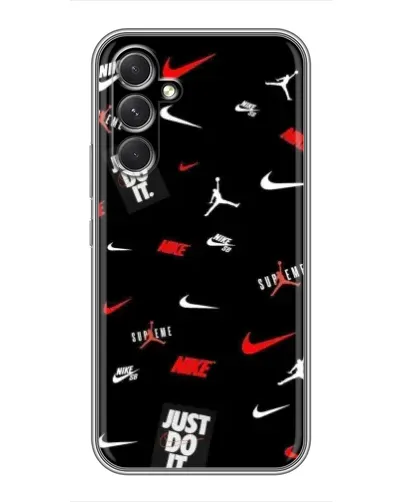 Чехол для Motorola Edge 30 с картинкой «Nike Mix Pattern» Чехол для Motorola Edge 30 с картинкой «Nike Mix Pattern»