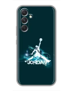 Чехол для Motorola Edge 30 с картинкой «Jordan Blue Fire»