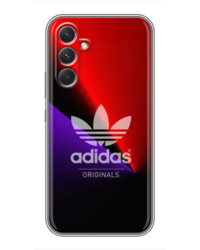 Чехол для Motorola Edge 30 с картинкой «Adidas Red Neon»