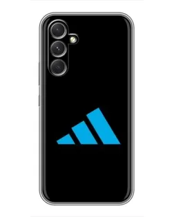 Чехол для Motorola Edge 30 с картинкой «Adidas Cyan Logo»