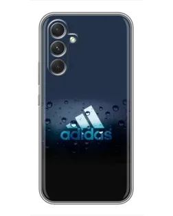 Чехол для Motorola Edge 30 с картинкой «Adidas Water Drops»