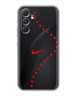 Чехол для Motorola Edge 30 с картинкой «Абстрактный дизайн Nike»