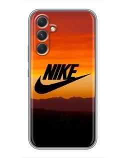 Чехол для Motorola Edge 30 с картинкой «Nike — вечерний горизонт»