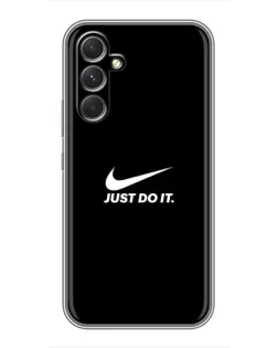 Чехол для Motorola Edge 30 с картинкой «Минимализм от Nike»