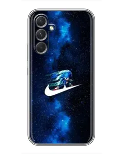 Чехол для Motorola Edge 30 с картинкой «Звездный путь Nike»
