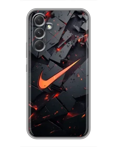 Чехол для Motorola Edge 30 с картинкой «Nike — эффект разломов» Чехол для Motorola Edge 30 с картинкой «Nike — эффект разломов»