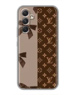 Чехол для Motorola Edge 30 с картинкой «Louis Vuitton — банты»