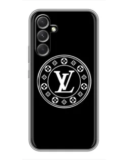 Чехол для Motorola Edge 30 с картинкой «LV — печать стиля»