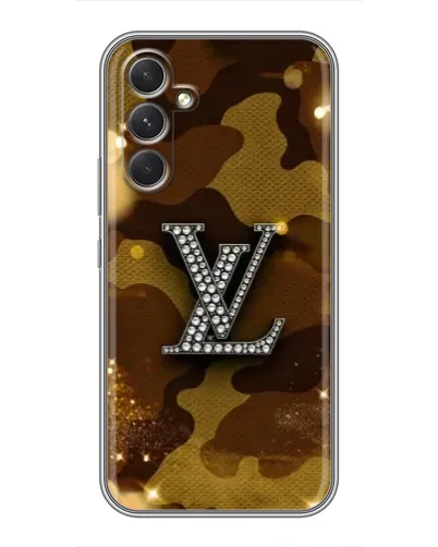 Чехол для Motorola Edge 30 с картинкой «Камуфляжный Louis Vuitton»
