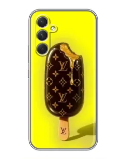 Чехол для Motorola Edge 30 с картинкой «Мороженое от LV»