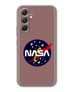 Чехол для Motorola Edge 30 с картинкой «NASA — ретро космос»
