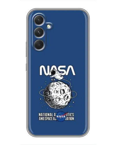 Чехол для Motorola Edge 30 с картинкой «NASA — лунная миссия» Чехол для Motorola Edge 30 с картинкой «NASA — лунная миссия»