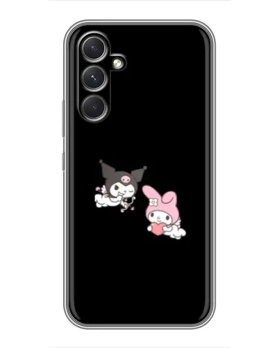 Чехол для Motorola Edge 30 с картинкой «My Melody и Kuromi» Чехол для Motorola Edge 30 с картинкой «My Melody и Kuromi»