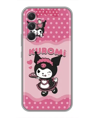 Чехол для Motorola Edge 30 с картинкой «Kuromi в очках» Чехол для Motorola Edge 30 с картинкой «Kuromi в очках»