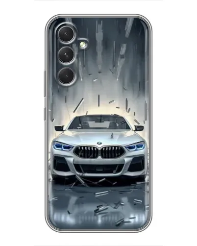 Чехол для Motorola Edge 30 с картинкой «BMW в свете фар» Чехол для Motorola Edge 30 с картинкой «BMW в свете фар»