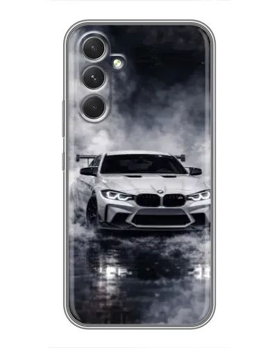 Чехол для Motorola Edge 30 с картинкой «BMW сквозь туман» Чехол для Motorola Edge 30 с картинкой «BMW сквозь туман»