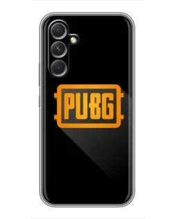 Чехол для Motorola Edge 30 с картинкой «PUBG — рамка лого»