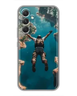 Чехол для Motorola Edge 30 с картинкой «PUBG — свободное падение»