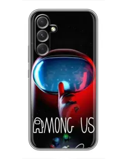 Чехол для Motorola Edge 30 с картинкой «Красный импостер — макро» Чехол для Motorola Edge 30 с картинкой «Красный импостер — макро»