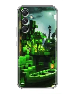 Чехол для Motorola Edge 30 с картинкой «Minecraft лесной пейзаж» Чехол для Motorola Edge 30 с картинкой «Minecraft лесной пейзаж»