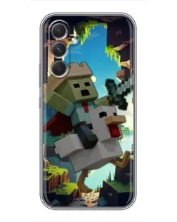 Чехол для Motorola Edge 30 с картинкой «Стив и гусь» Чехол для Motorola Edge 30 с картинкой «Стив и гусь»