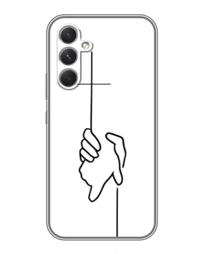 Чохол для Motorola Edge 30 з картинкою «Рука тримає»