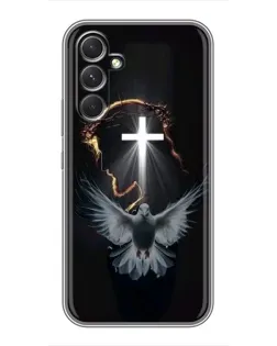 Чохол для Motorola Edge 30 з картинкою «Голуб та Світло»