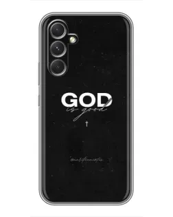 Чохол для Motorola Edge 30 з картинкою «GOD — Бог над усім»